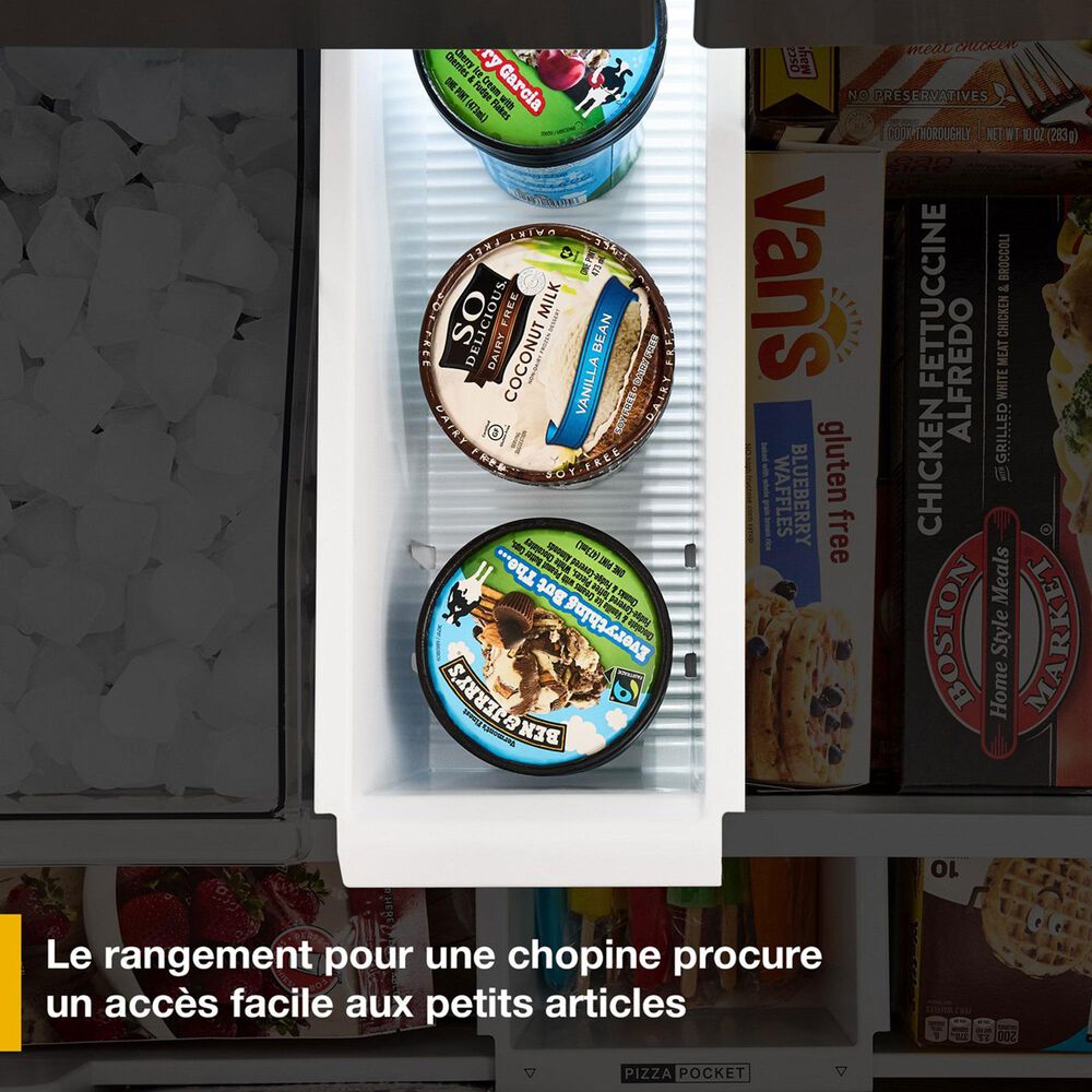 Whirlpool WRMF3536 29 Cu. Ft. French Door Refrigerator in Fingerprint-Resistant Black Stainless Steel, , large