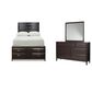 Ashley Vanmore 3-Piece Full Storage Bedroom Set in Dark Brown, , large