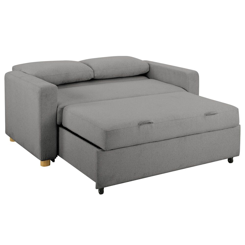 Lifestyle Solutions Tyler Convertible Sofa in Grey, , large