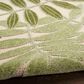 Nourison Aloha ALH18 2"3" x 8" Ivory and Green Indoor/Outdoor Runner, , large