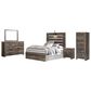 Ashley Drystan 5 Piece Full Panel Bed Set in Rustic Brown, , large
