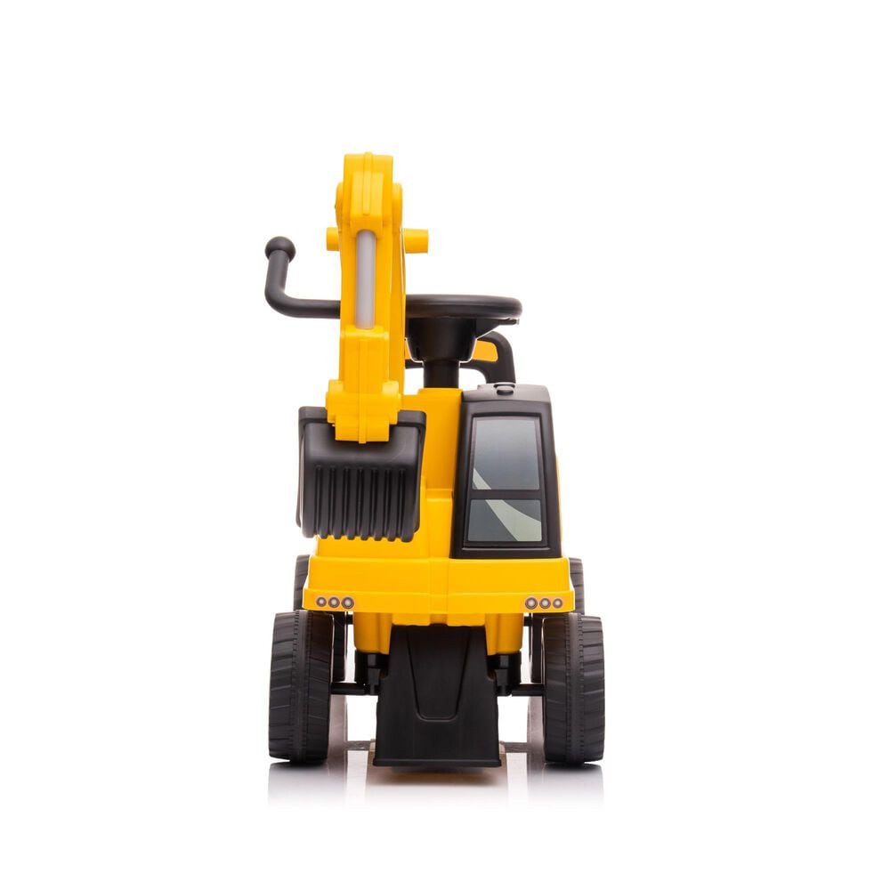 Best Ride On Cars Cat Excavator Push Car Foot-To-Floor in Yellow, , large