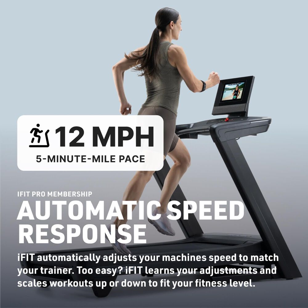 NordicTrack Commercial 1250 Folding Treadmill with iFIT, , large