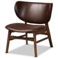 Baxton Studio Marcos Accent Chair in Dark Brown, , large