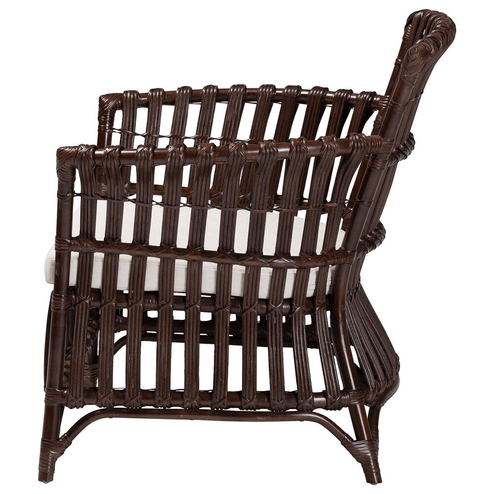 Baxton Studio Brooklyn Arm Chair in Neutral, , large