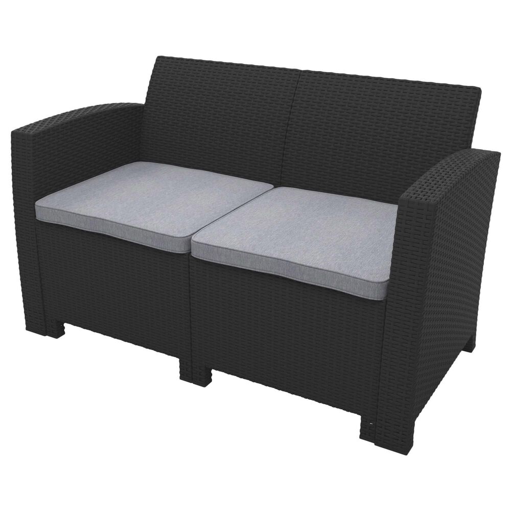 CorLiving Adelaide 4-Piece Conversation Set in Light Gray, , large
