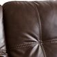 Ashley Santorine 3-Piece Stationary Living Room Set in Dark Brown, , large
