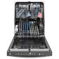 GE Appliances 2-Piece Kitchen Package with 21.8 Cu. Ft. Side-By-Side Refrigerator and Top Control Dishwasher in Fingerprint Resistant Stainless, , large