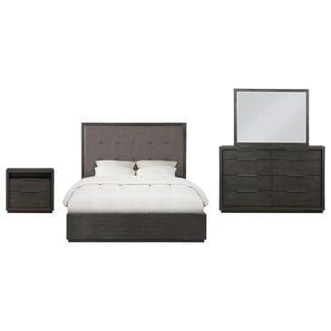 Urban Home Oxford 4-Piece Queen Bedroom Set in Basalt Gray, , large