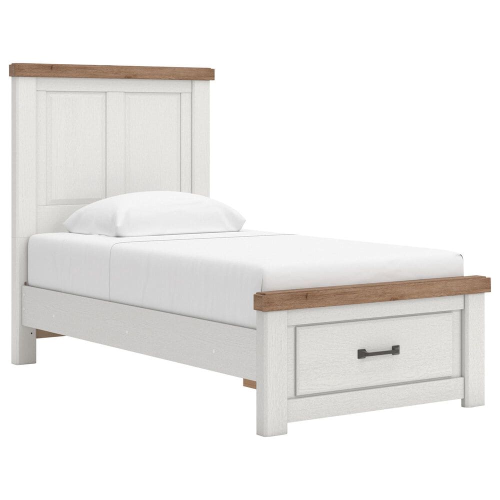 Ashley Savonport Twin Storage Bed with Dresser and Nightstand, , large