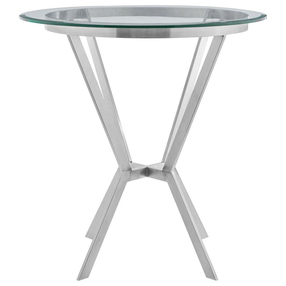 Blue River Naomi and Lorin 3-Piece Counter Height Dining Set in Stainless Steel, , large