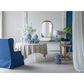 A&B Home Flower Bird Table Lamp in Blue and White, , large