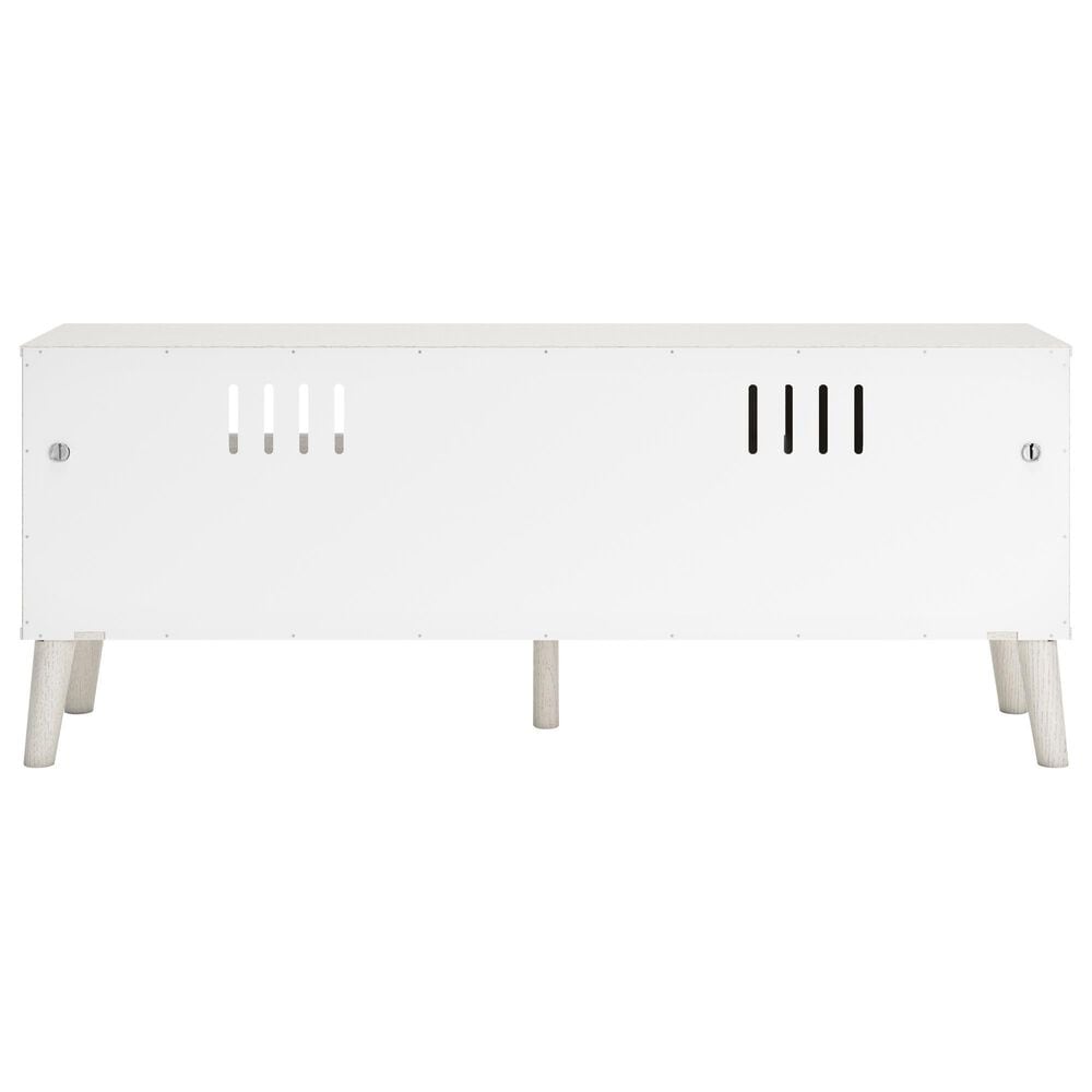 Ashley Aprilyn 59&quot; TV Stand in White, , large