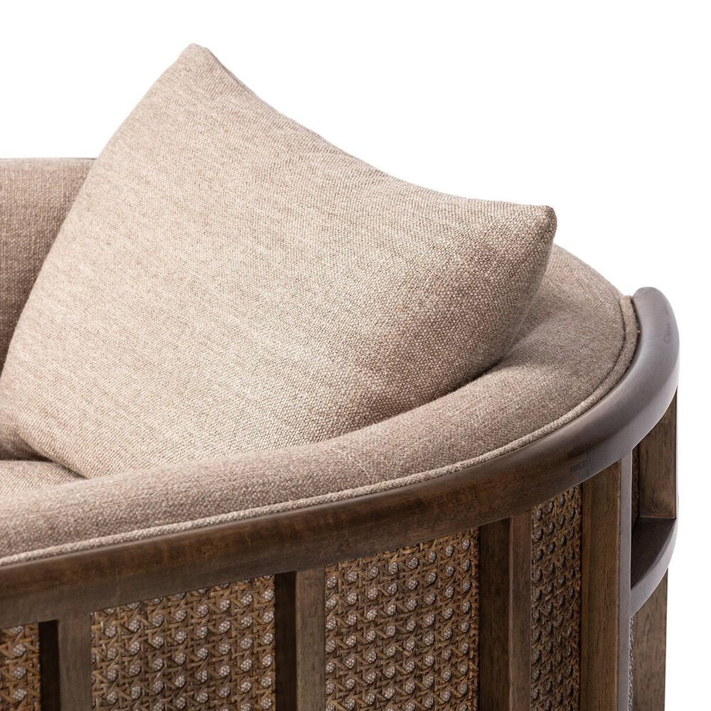 Four Hands June Swivel Chair in Alcala Fawn, , large