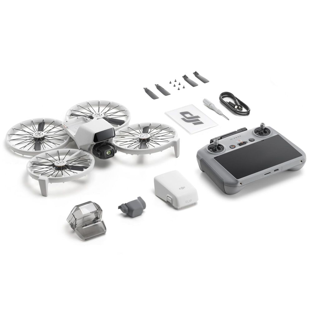 DJI Flip Drone with RC 2 Remote in Gray, , large