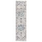 Safavieh Oregon 2"2" x 8" Ivory and Blue Runner, , large