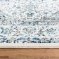 Safavieh Evoke EVK220D 11" x 15" Gray and Ivory Area Rug, , large