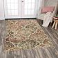 RIZZY Gossamer 5" x 8" Beige, Brown and Rust Area Rug, , large