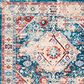 Safavieh Riviera 5"5" x 7"7" Blue and Gold Area Rug, , large
