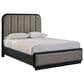 Millenium Rowanbeck Queen Upholstered Panel Bed in Black Finish, , large