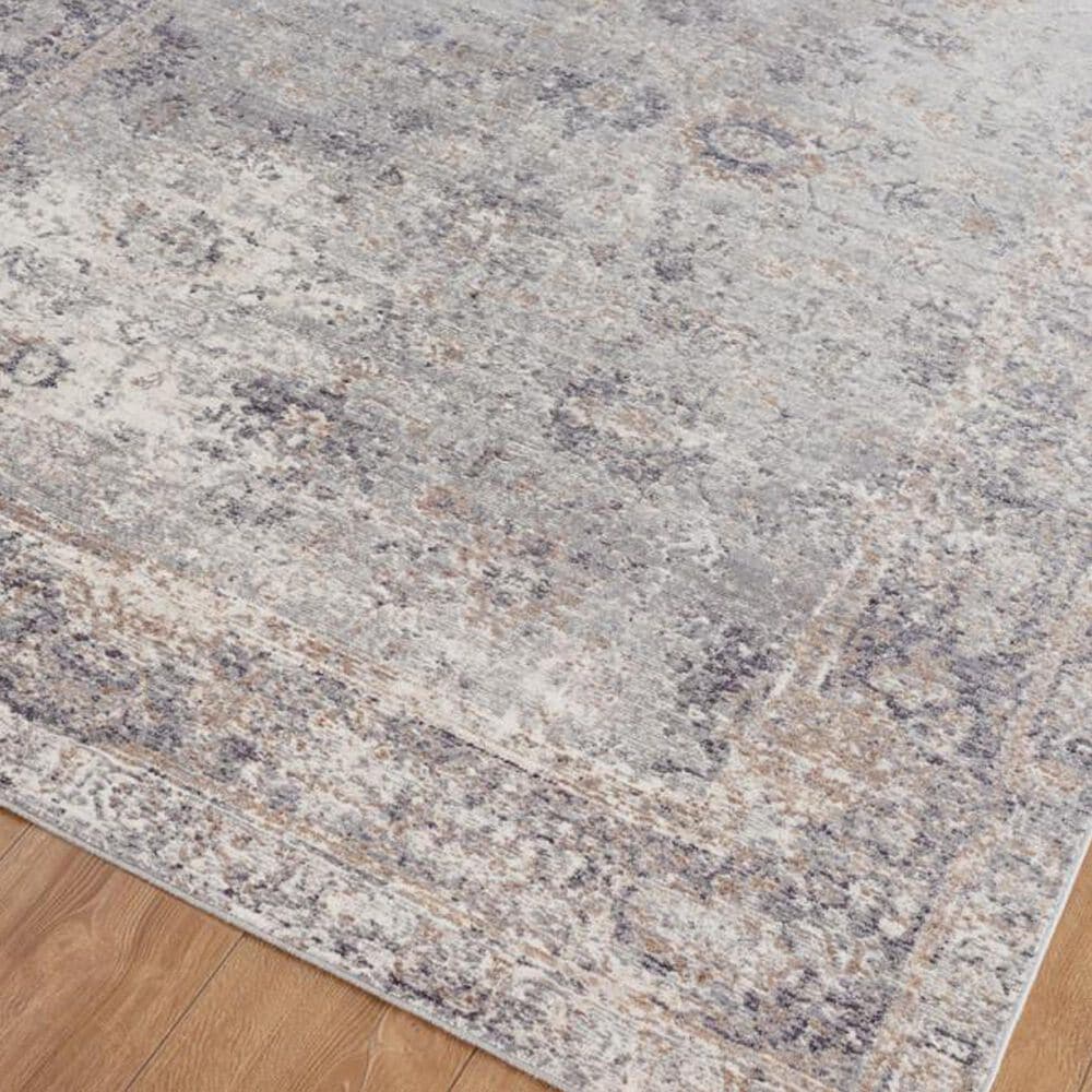 Amer Rugs Fairmont 3&#39;3&quot; x 4&#39;11&quot; Gray Area Rug, , large