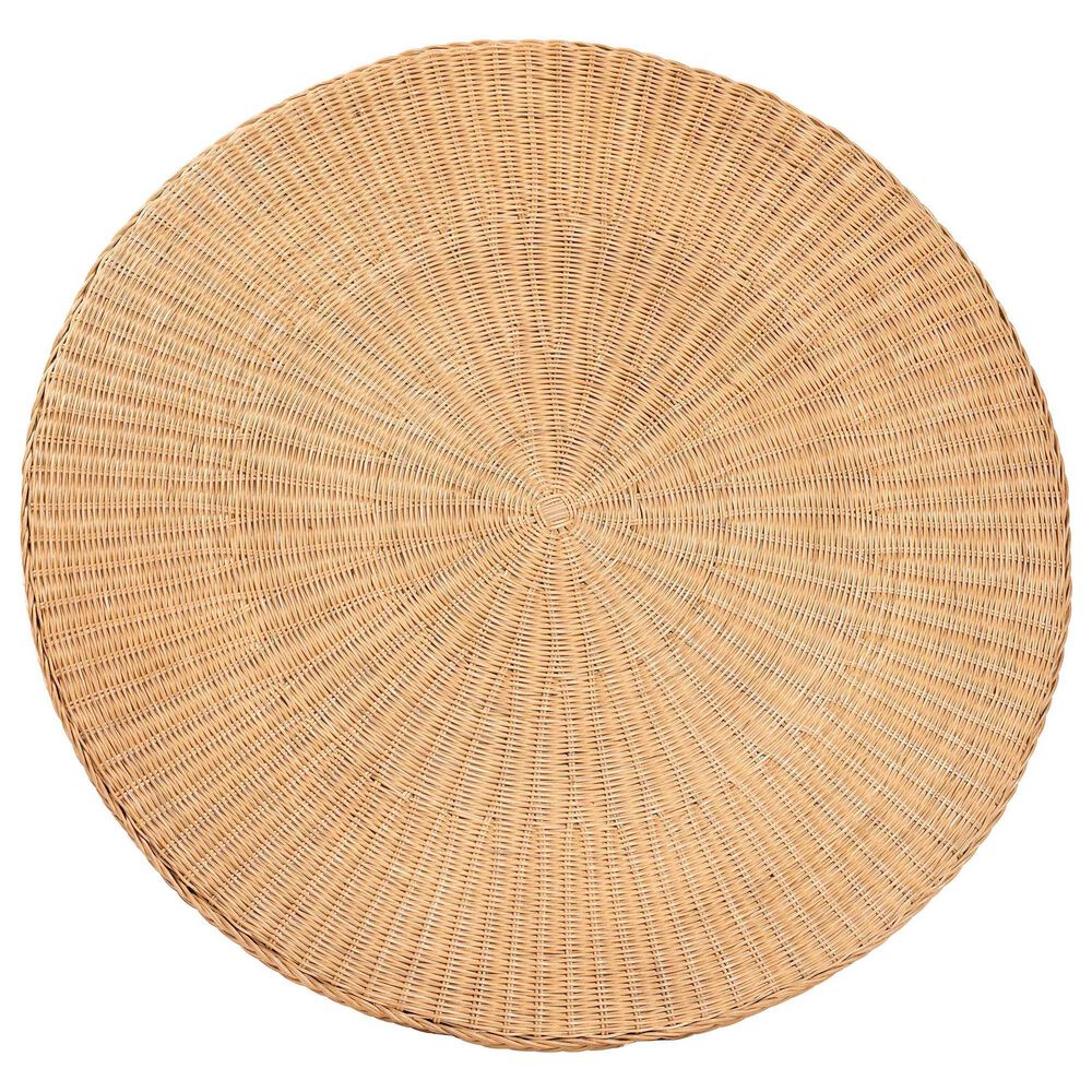 Baxton Studio Farrow Dining Table in Light Honey - Table Only, , large