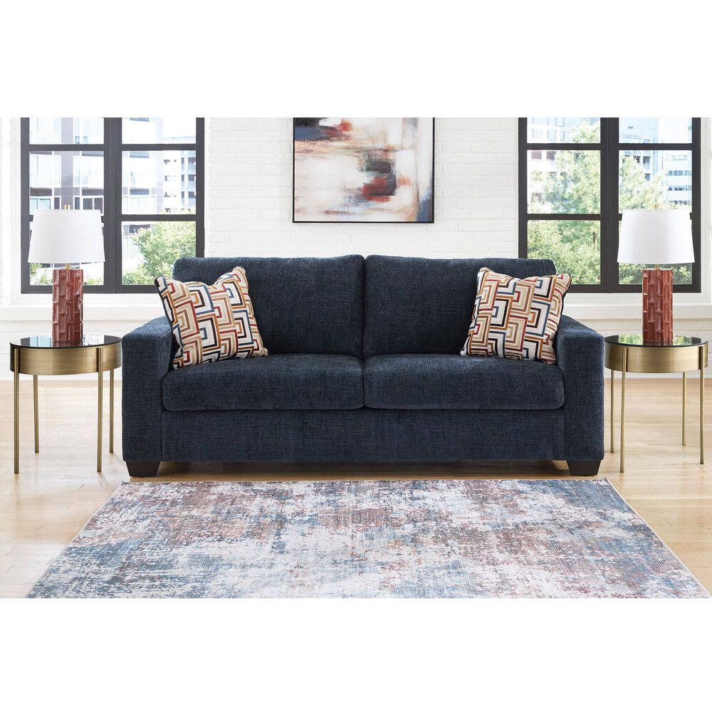 Ashley Aviemore Queen Sleeper Sofa in Ink, , large