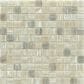Emser Swirl Cream 1" x 1" Square on 12" x 12" Glass Mosaic Sheet, , large