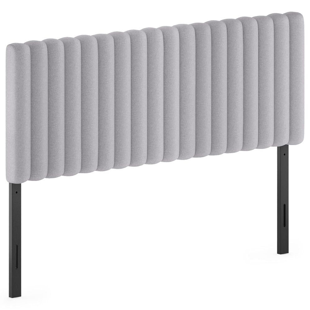 HOMLUX Roanne Queen Upholstered Tufted Headboard in Glacier, , large