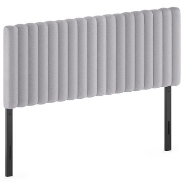 HOMLUX Roanne Queen Upholstered Tufted Headboard in Glacier, , large