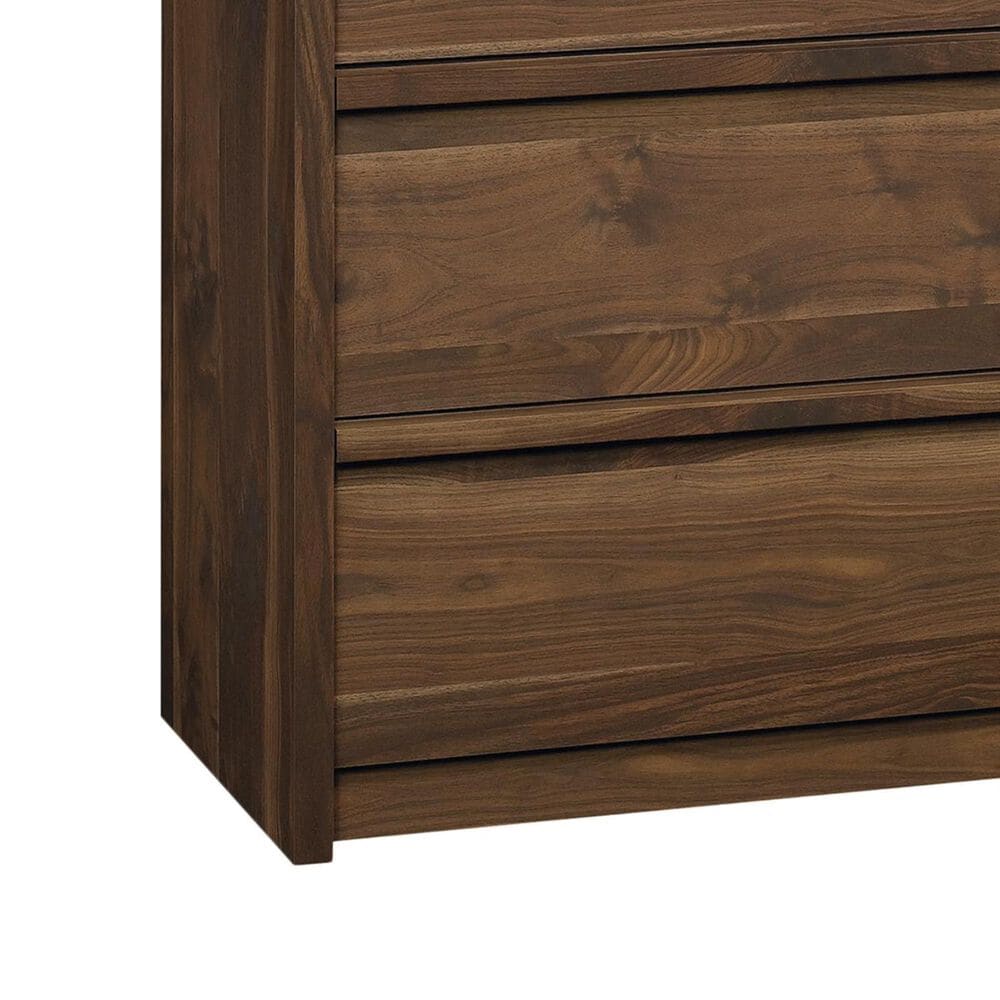 Living Essentials Harvey Park 4 Drawer Chest in Grand Walnut, , large