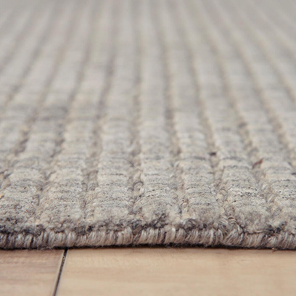 RIZZY Cable 8&#39;6&quot; x 11&#39;6&quot; Gray Area Rug, , large