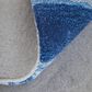 Feizy Rugs Kawai 10" x 14" Blue Area Rug, , large