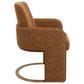 Casabianca Home Brenda Arm Chair in Cinnamon Brown, , large