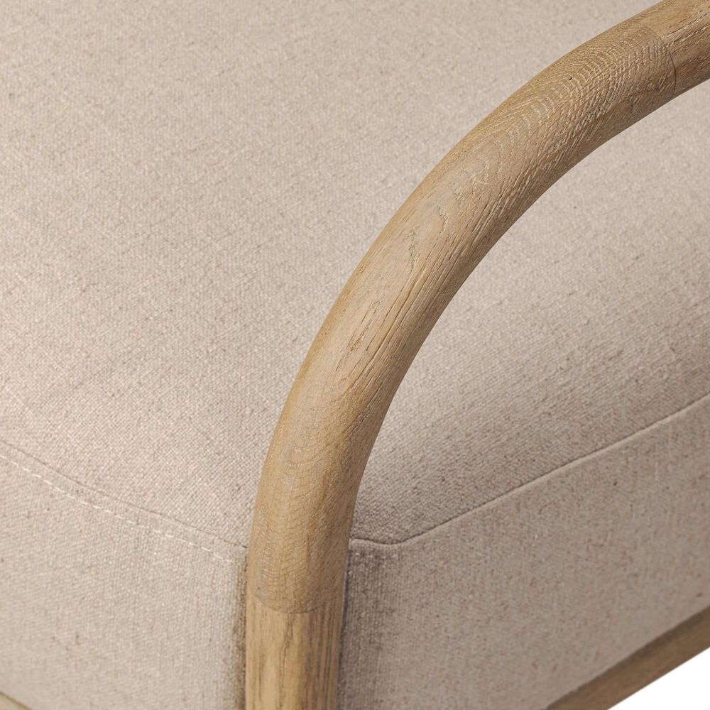 Four Hands Remi Arm Chair in Antwerp Taupe, , large