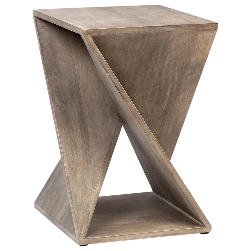 Blue Sun Designs Manah Side Table in Grey, , large