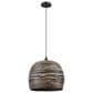 Savoy House Jamsen 1-Light Pendant in Black, , large