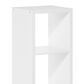 HOMLUX 3-Cube Reversible Open Back Bookshelf in White, , large