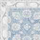 Safavieh Micro-Loop MLP536M 2"3" x 7" Blue and Ivory Runner, , large