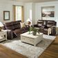 Ashley Gravier Power Reclining Sofa with Adjustable Headrest in Cordova, , large