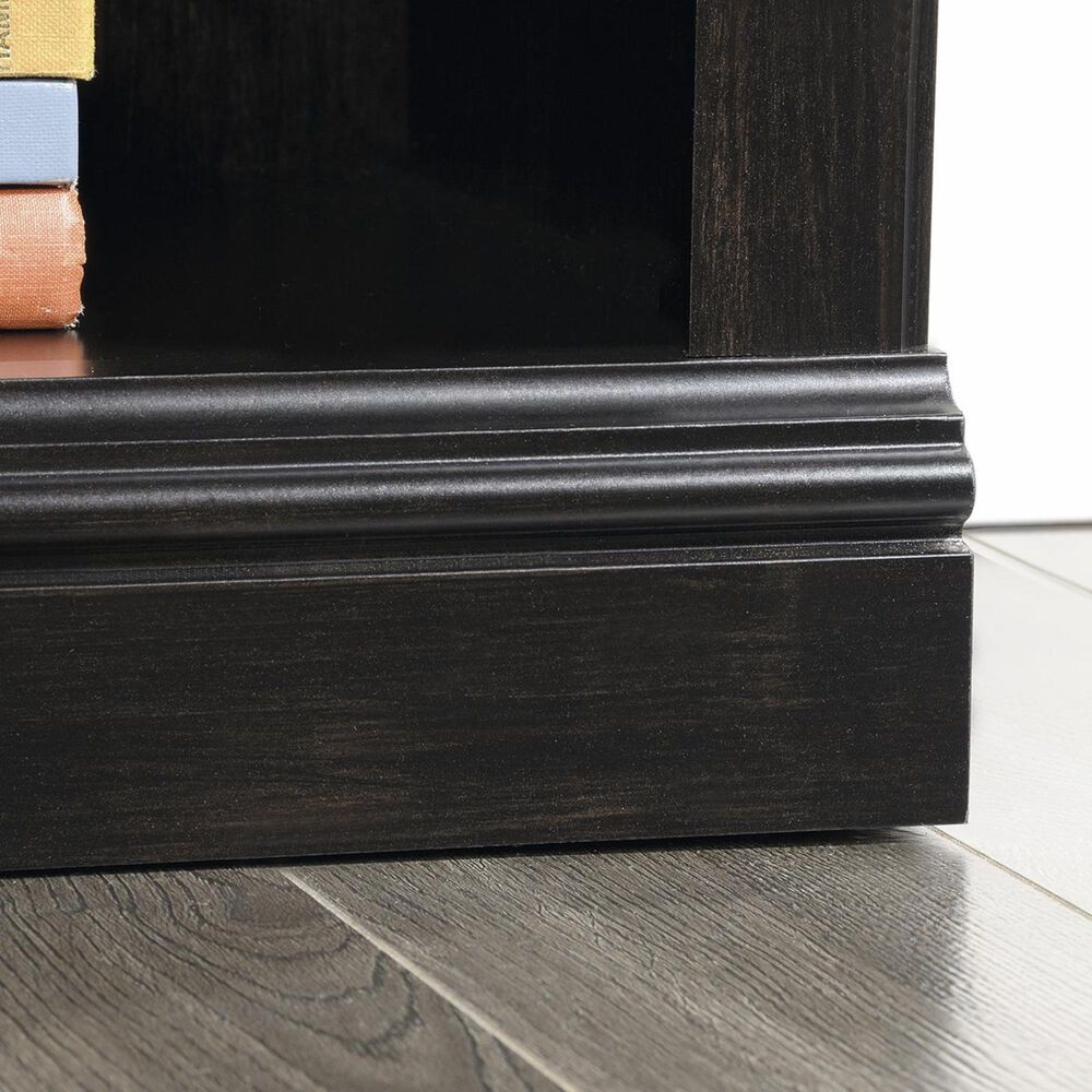 Sauder 3-Shelf Bookcase in Estate Black, , large