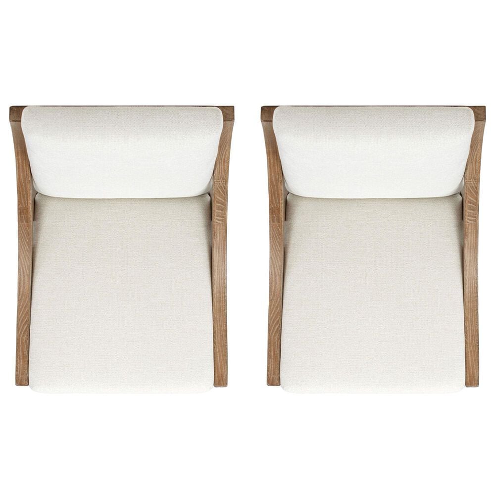 Jennifer Taylor Home Lennox Upholstered Side Chair in Soft Flax Light Beige (Set of 2), , large