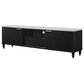 Crown Mark Britany 79" TV Stand in Black, , large