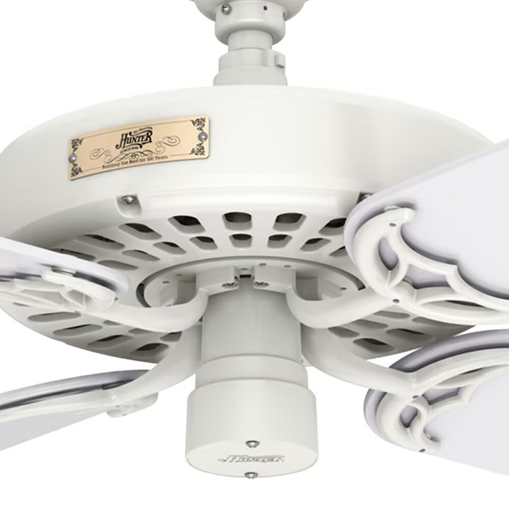 Hunter Original 52&quot; Outdoor Ceiling Fan in White, , large
