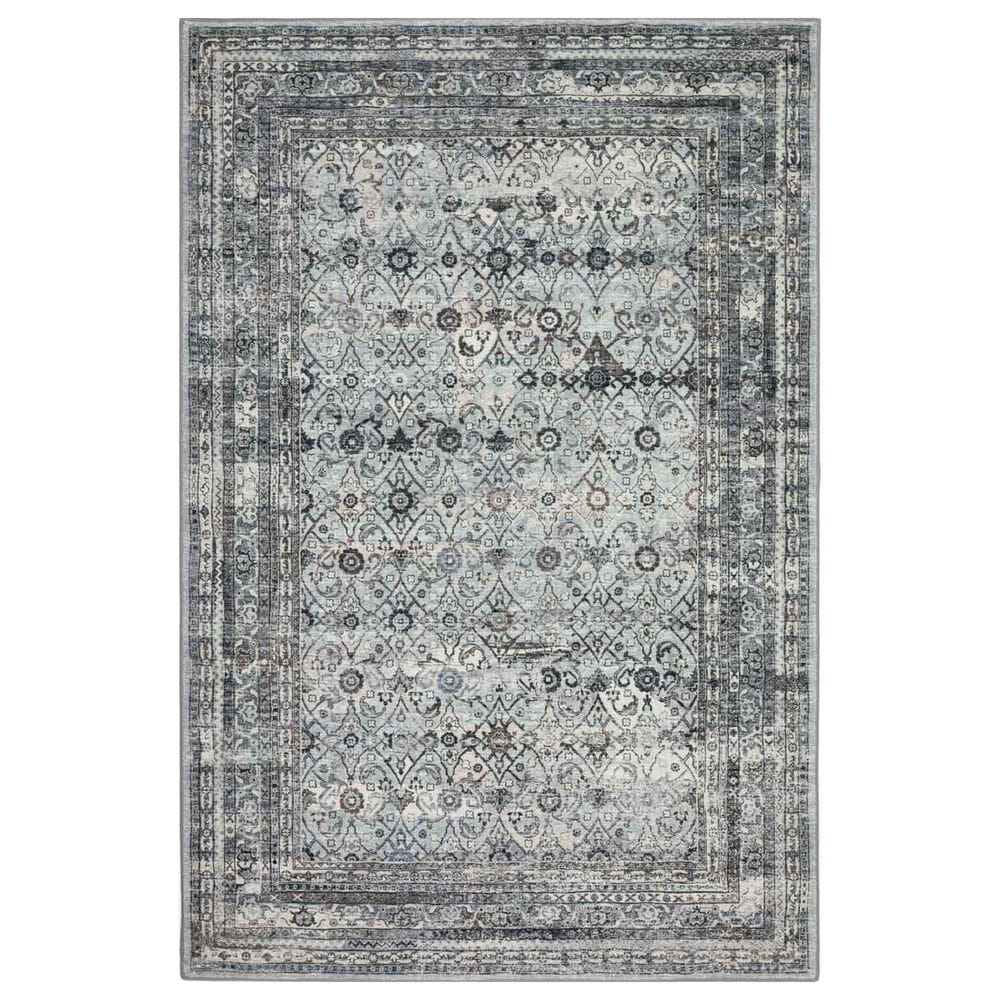 Dalyn Rug Company Jericho JC7 8" Round Pewter Indoor/Outdoor Area Rug, , large
