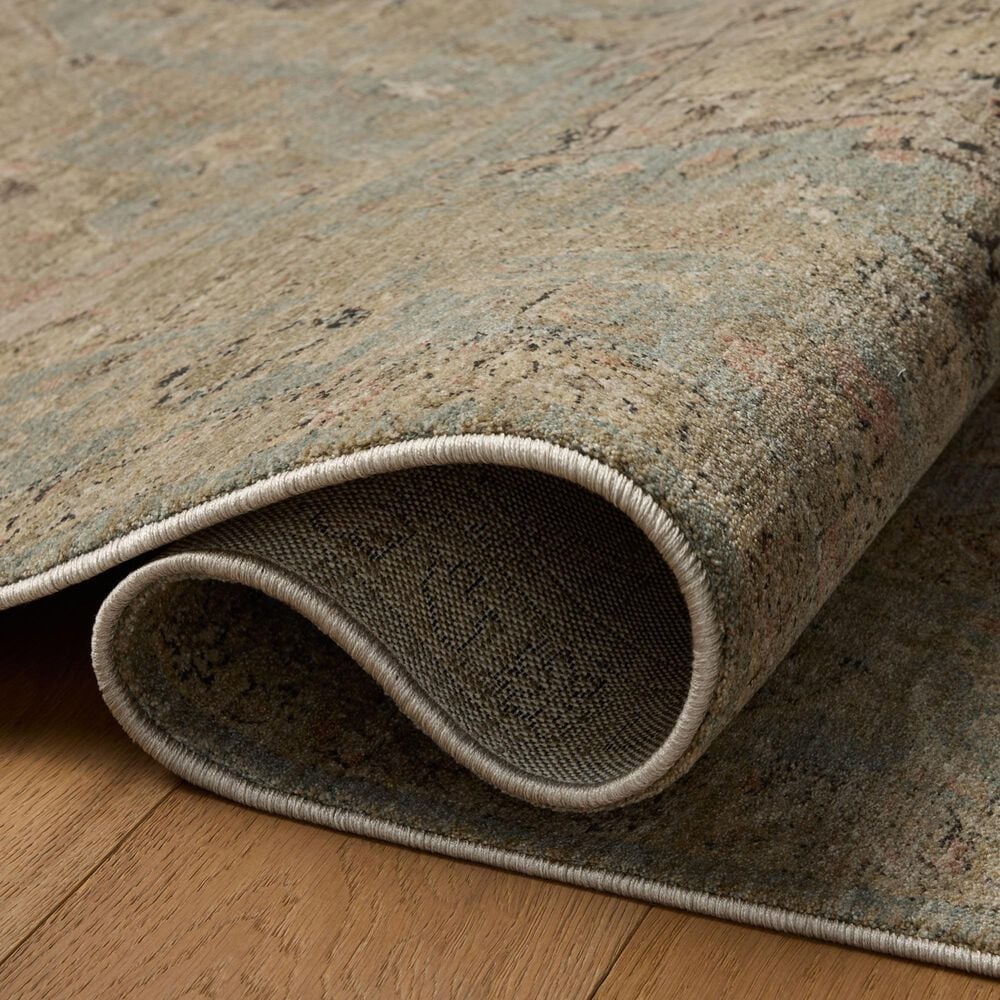 Loloi Briar Sky and Moss 11'6" x 14'6" Area Rug, , large