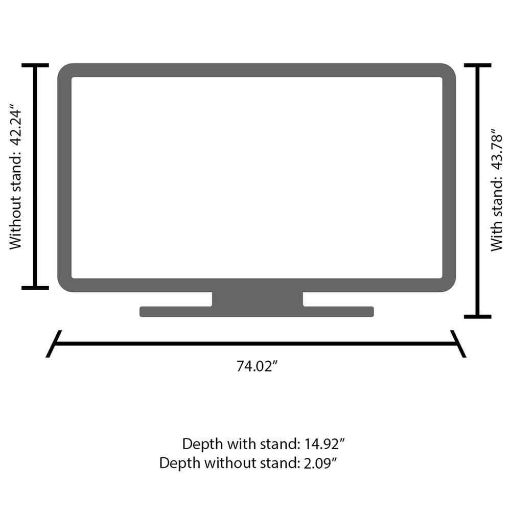 TCL 85&quot; QM8K Series 4K UHD HDR QD-Mini LED Smart TV with Google TV  85QM8K, , large