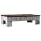 Jaipur Home One of a Kind Architectural Coffee Table in Brown, , large