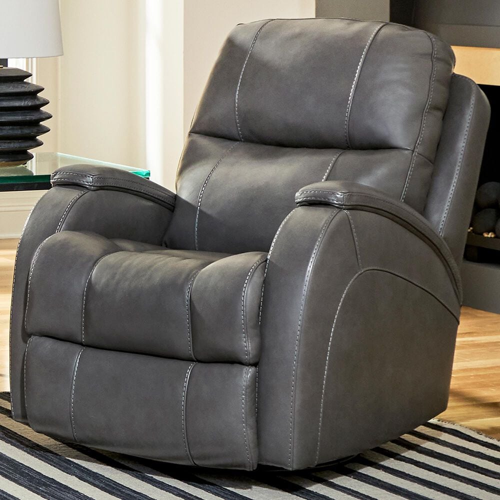 HomeStretch Phantom Manual Recliner in Light Grey, , large