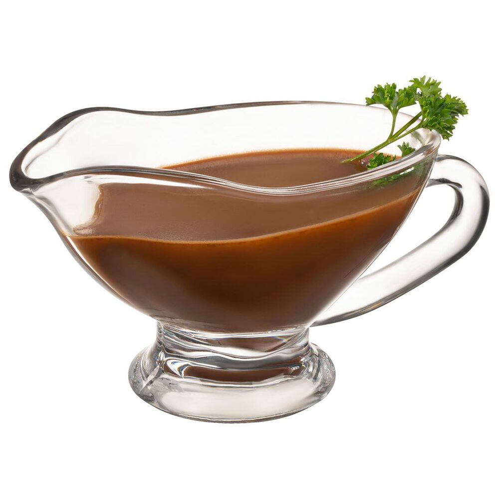 Harold Import 9 Oz Glass Gravy Boat in Clear, , large